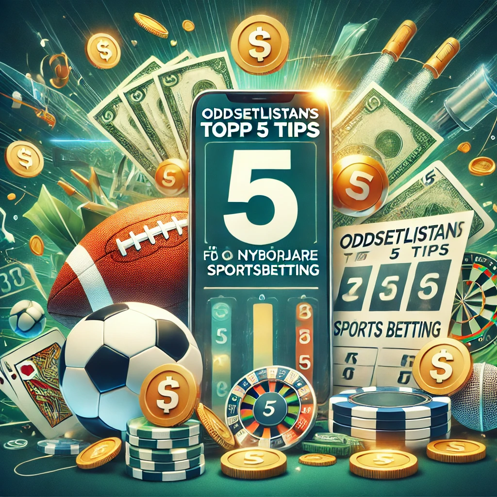 Oddsetlistans Topp 5 Tips för Nybörjare inom Sportsbetting